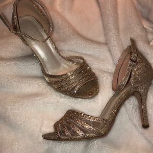 David’s bridal Sparkly Prom shoes!